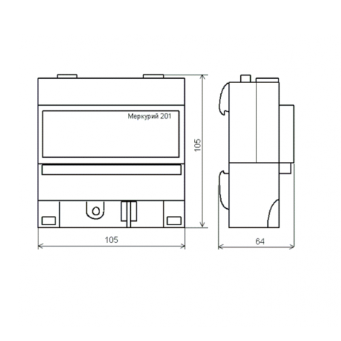 Габариты Меркурий 201
