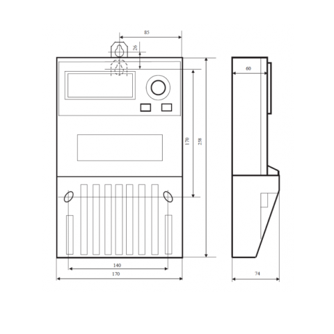 Габариты Меркурий 230AR