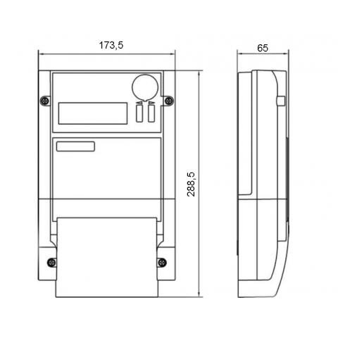 Габариты Меркурий 234 ART