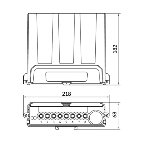 Габариты Меркурий 238 ART